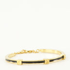 Imagem da pulseira Forever Fendi dourada e preta da marca Fendi para Mulheres - Temporada Primavera-Verão 2026 - Vista Detalhada 2