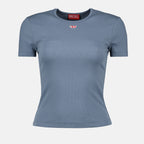 T-shirts T-shirt T-Ele-Long Diesel Bleu Femme