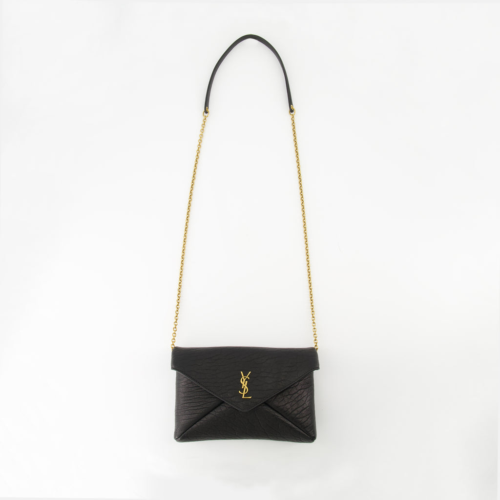 Sacs bandoulière Bolsa de Cadeia Cassandre Saint Laurent Noir Femme