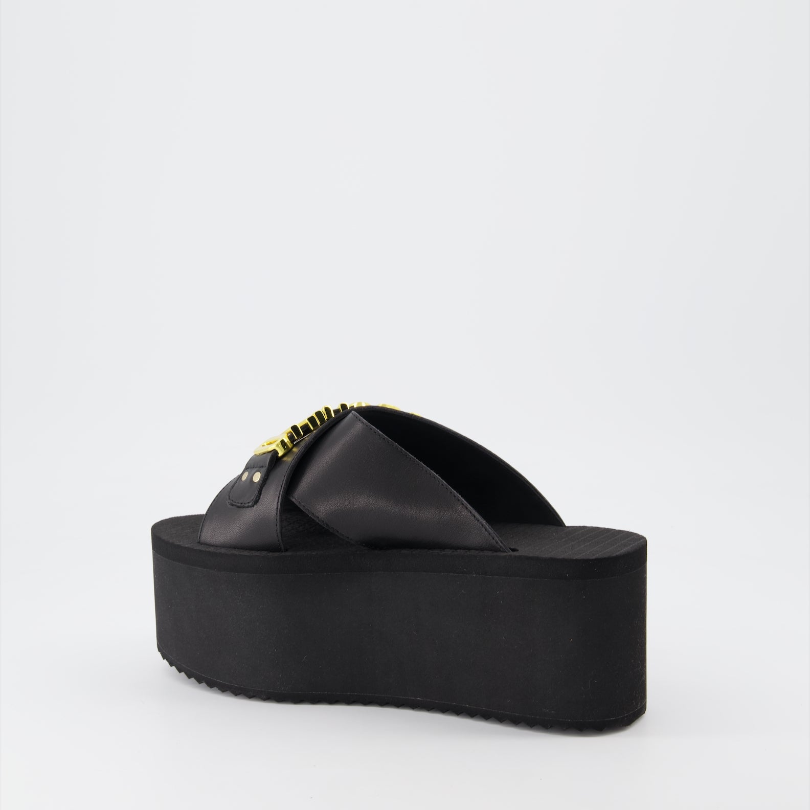 Plateauschuhe MA28118I1G MF0 000 nero Moschino Schwarz Femme