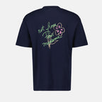 T-shirts T-shirt Slogan Esquisse Drole De Monsieur Bleu foncé Homme