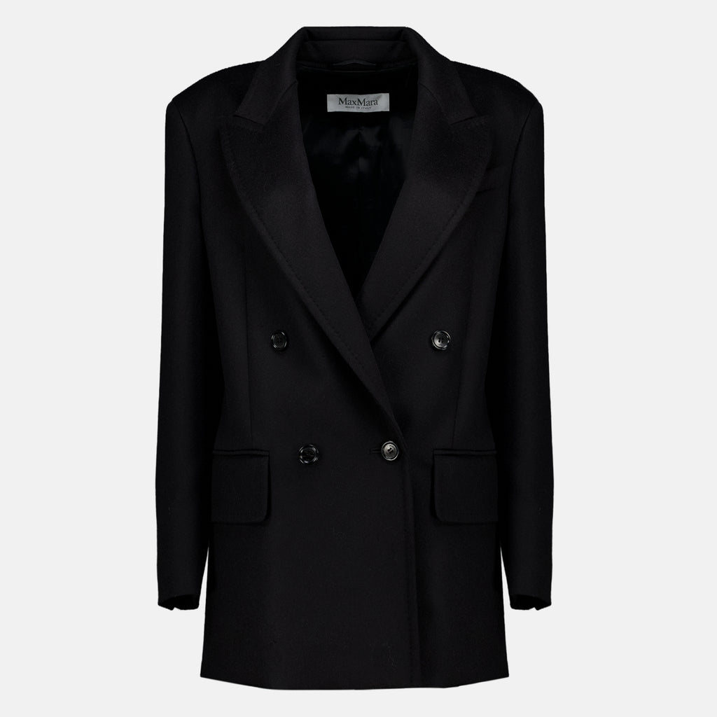Vestes Olimpa Schwarzer Blazer Max Mara Noir Femme