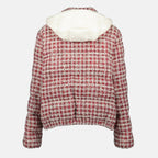 Imagen de la cazadora de plumón de tweed Andronne de la marca Moncler para mujer - Temporada Otoño-Invierno 2025 - Vista Trasera