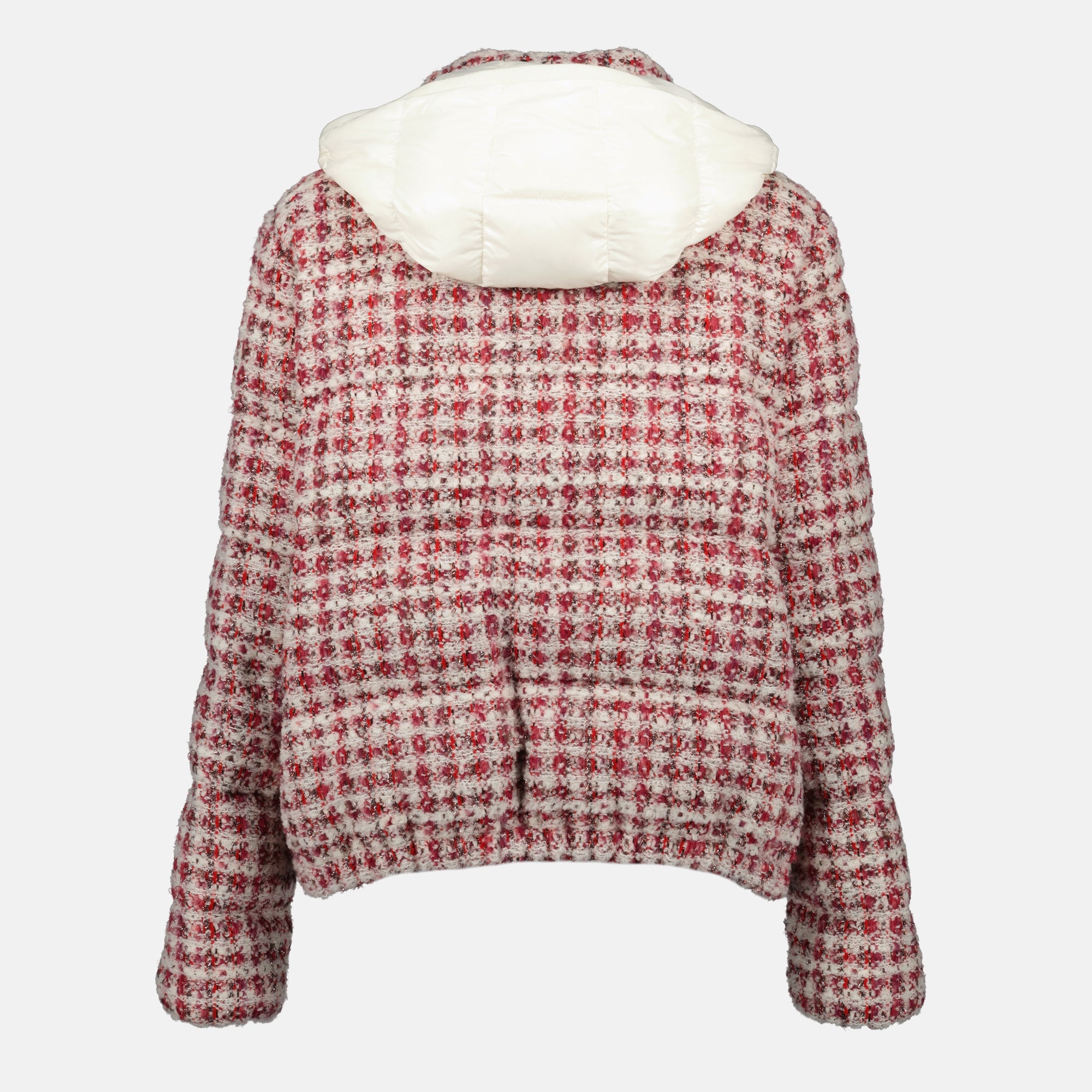 Image de l'article Doudoune en tweed Andronne de la marque Moncler pour Femme - Saison Automne-Hiver 2025 - Vue de Dos