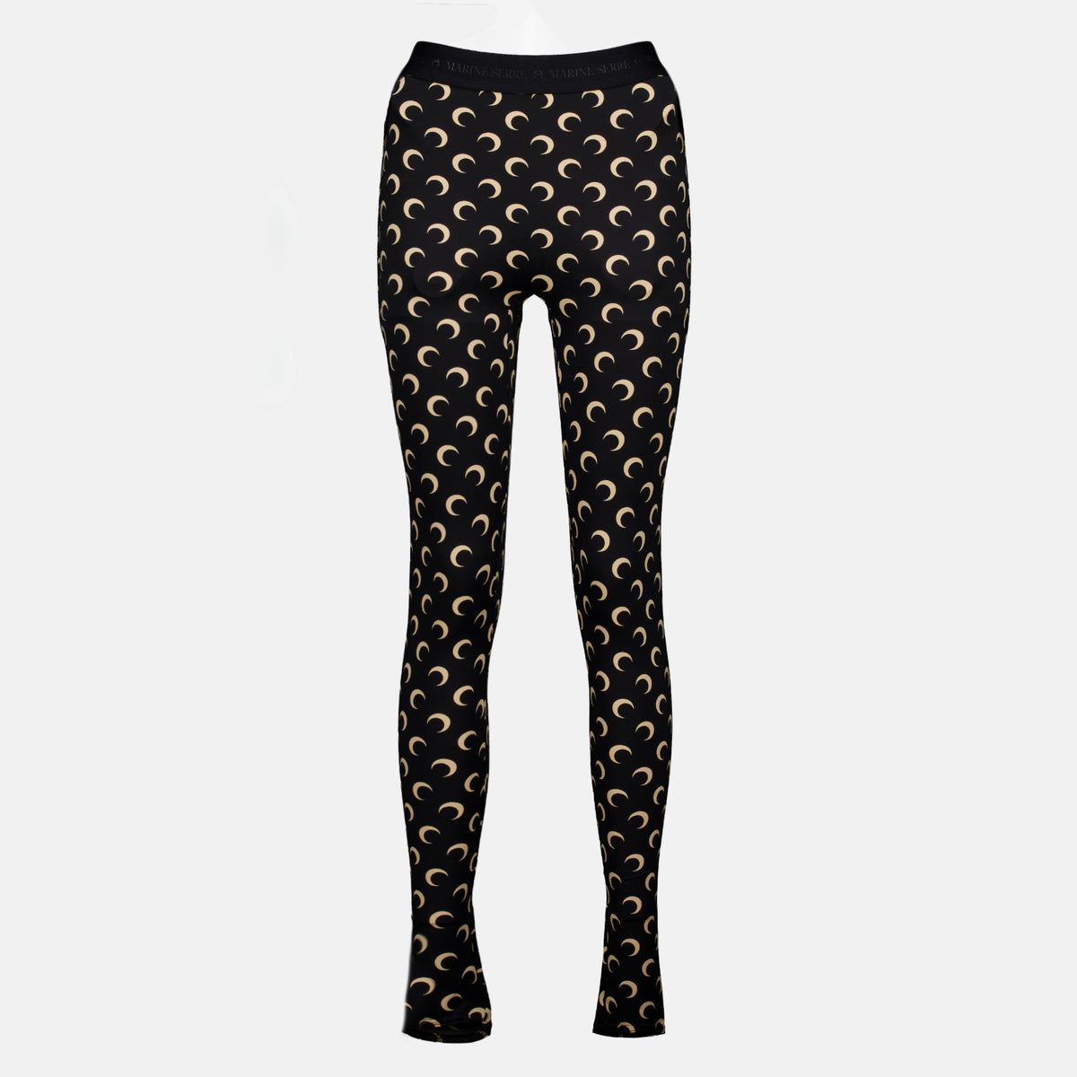 Pantalons Legging Impreso Luna Marine Serre Noir Femme