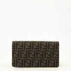 Petite maroquinerie FFブラウンチェーンウォレット Fendi Marron Femme