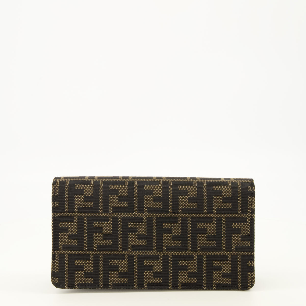 Petite maroquinerie FF Braune Kettenbörse Fendi Marron Femme