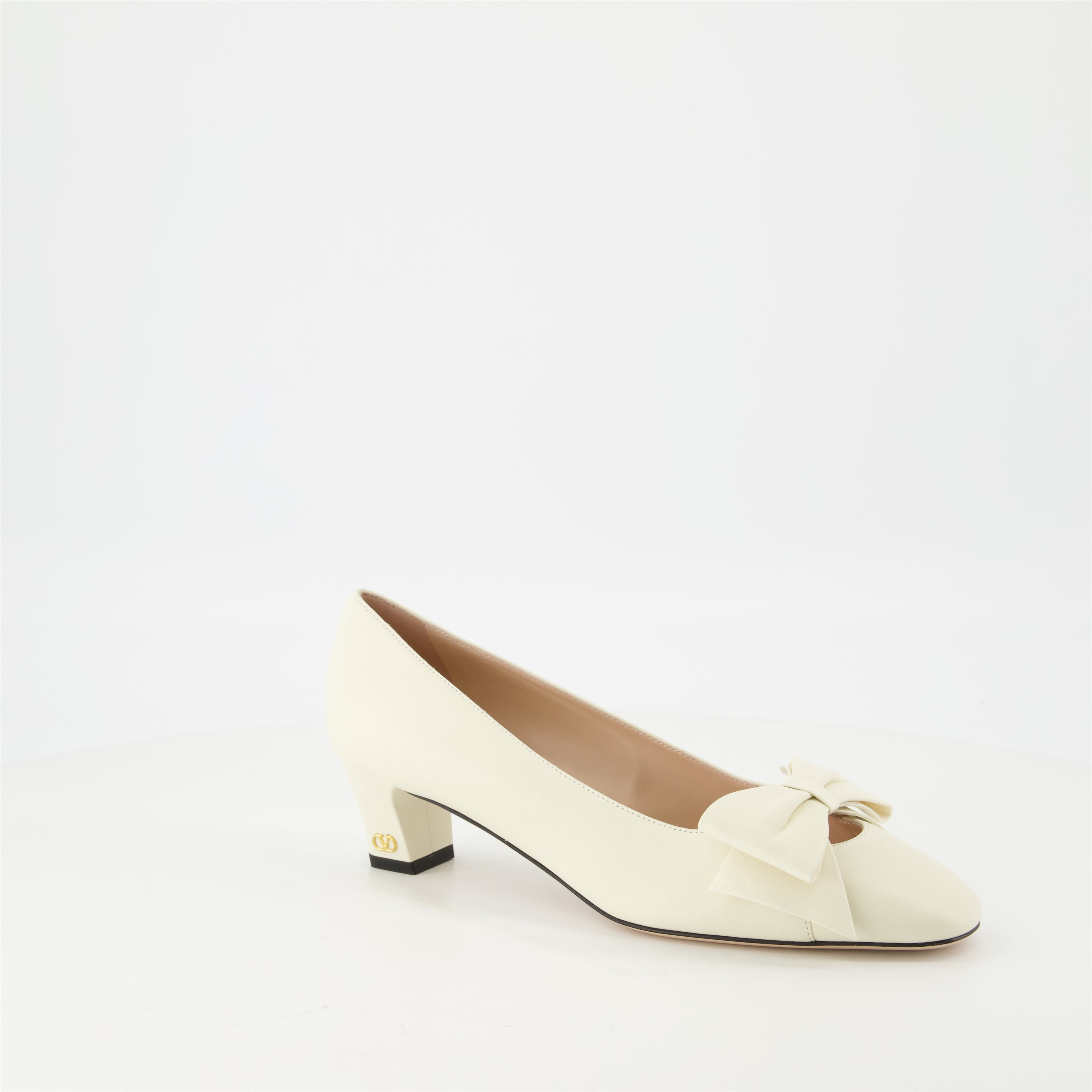 Scarpe con tacco Bowow Pumps Valentino Garavani Bianco Femme