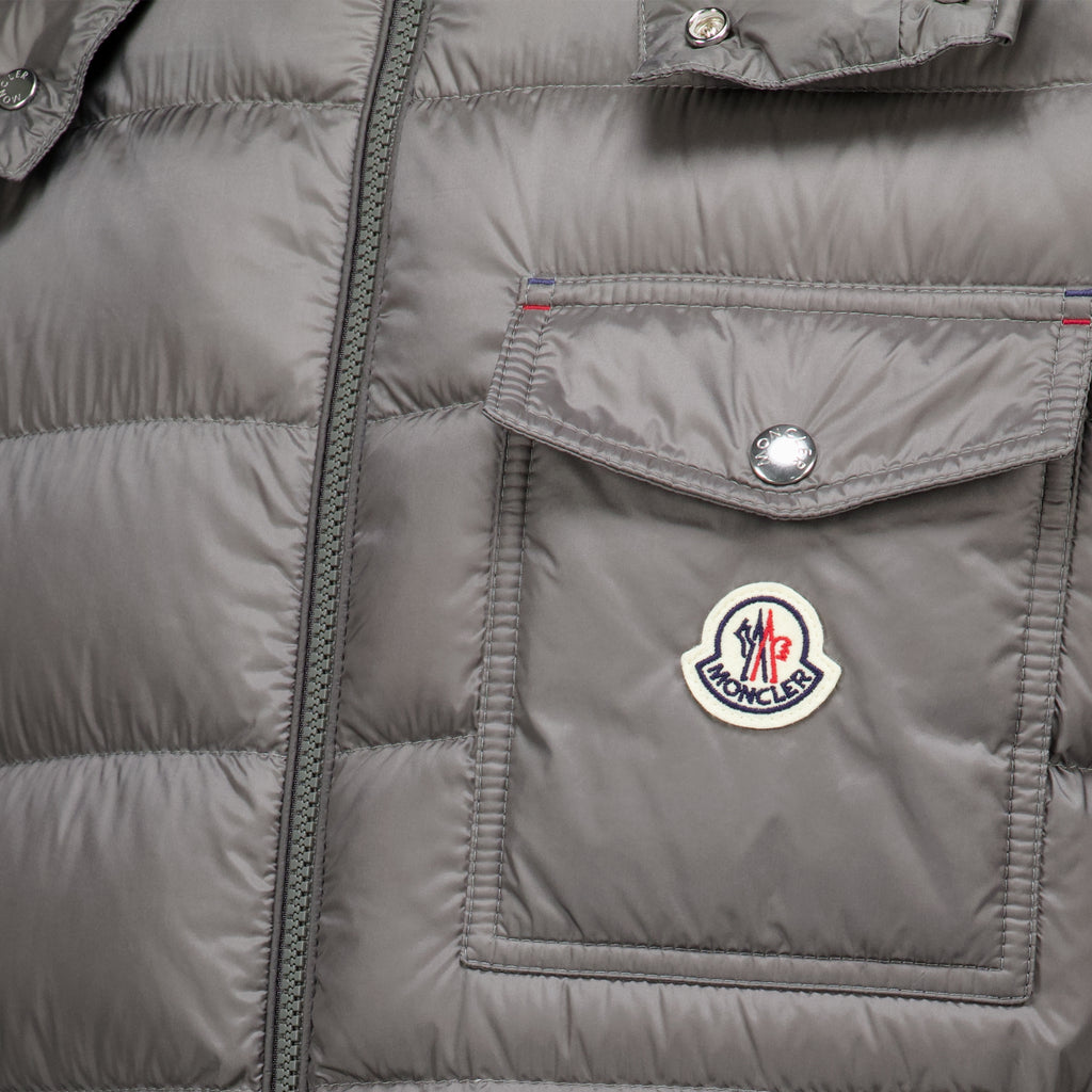 Manteaux Doudoune Verith grise Moncler Gris Homme