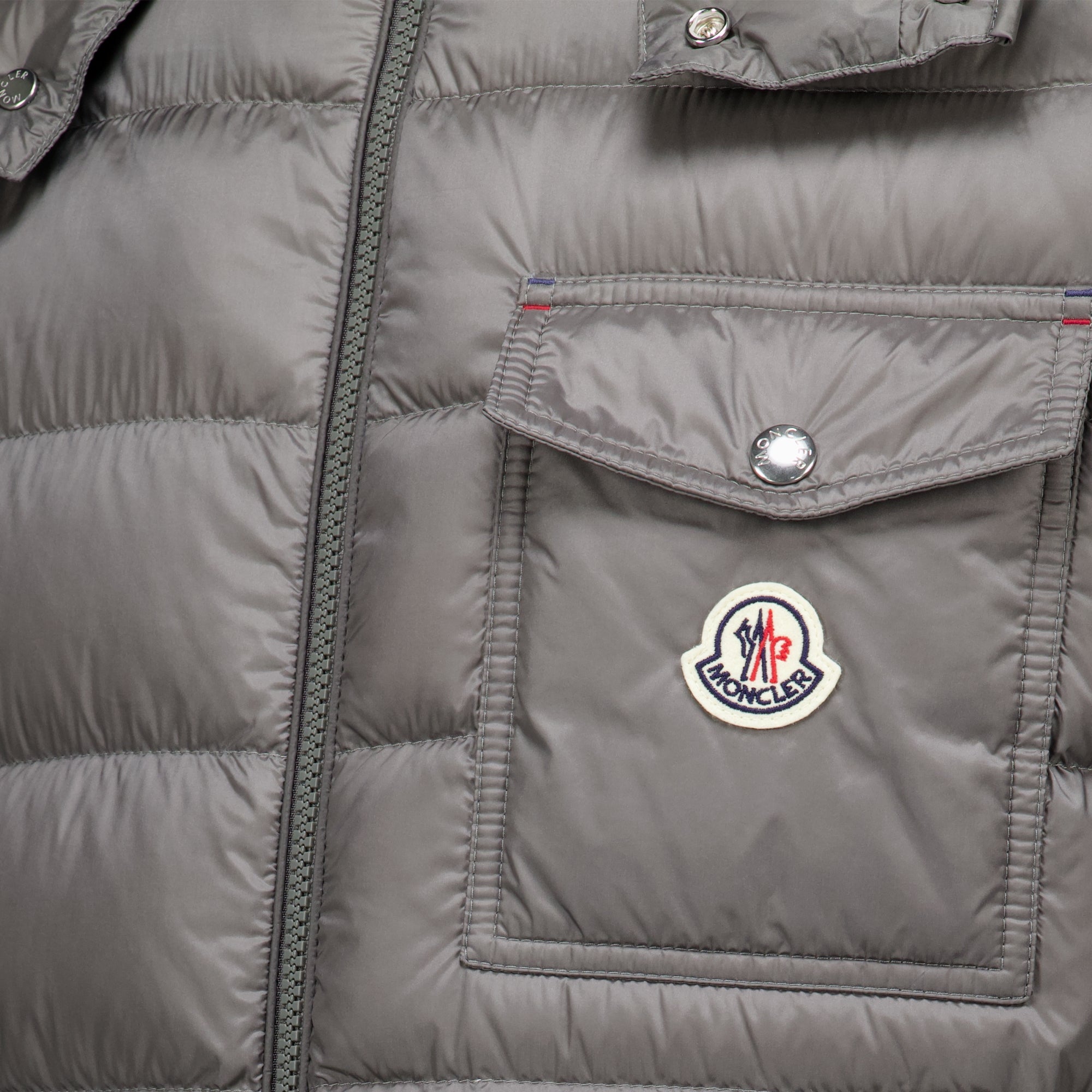 Manteaux Doudoune Verith grise Moncler Gris Homme
