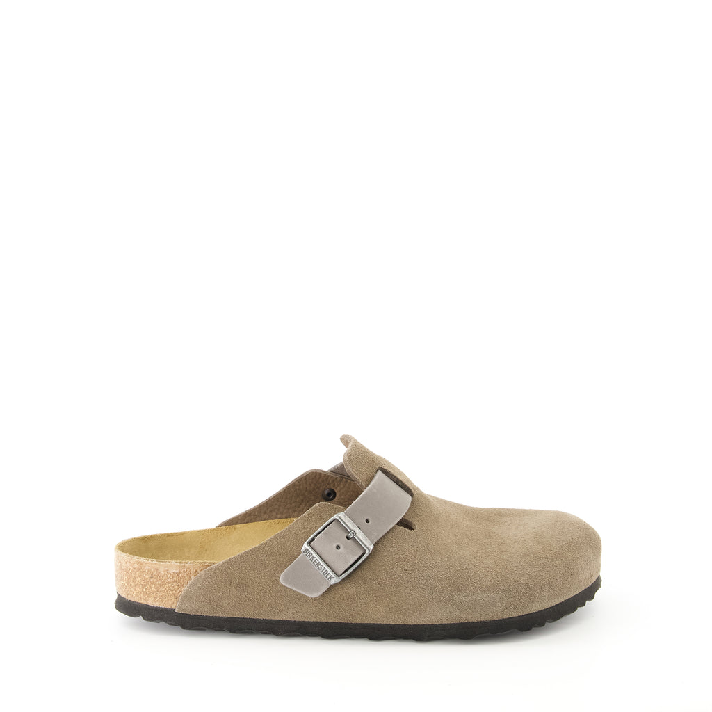 Chaussures ouvertes Mules Boston Birkenstock Marron Homme