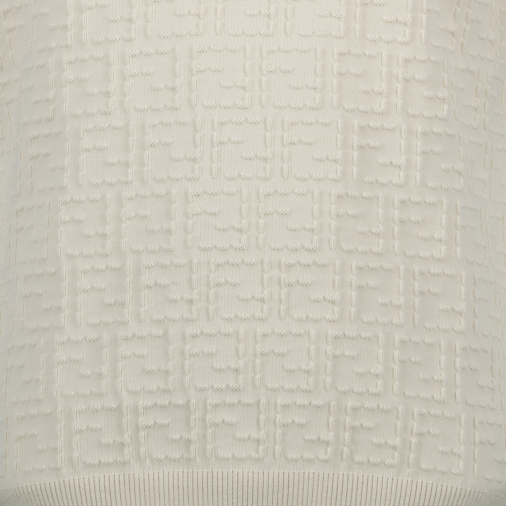 T-shirts Pull Selleria Fendi Beige Homme