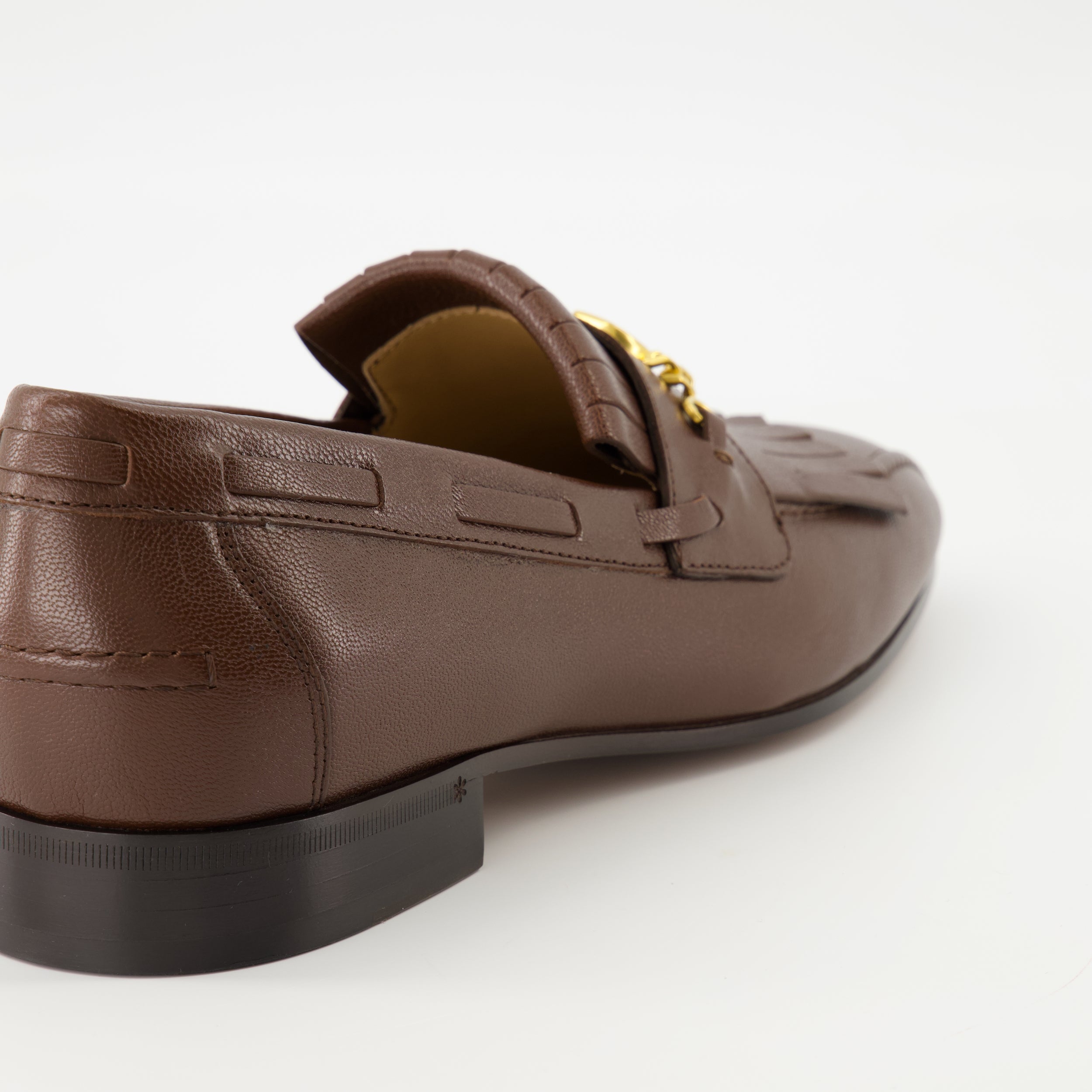 Loafers VLogo Loafers Valentino Garavani Brown Homme