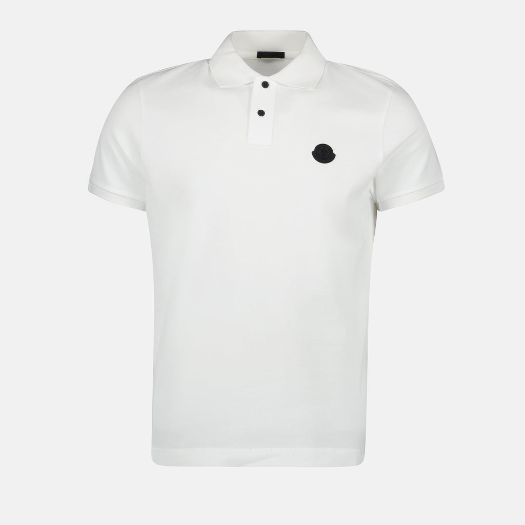 Polo shirts Polo à logo Moncler White Homme