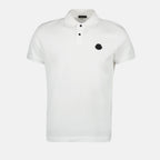 Polo shirts Polo à logo Moncler White Homme