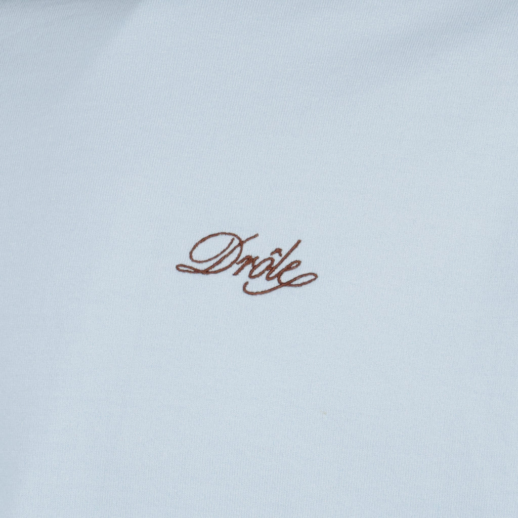 ブランドDrôle De Monsieurの男性用ブルードロールベリシマTシャツの画像 - 2026年春夏シーズン - 詳細ビュー_1