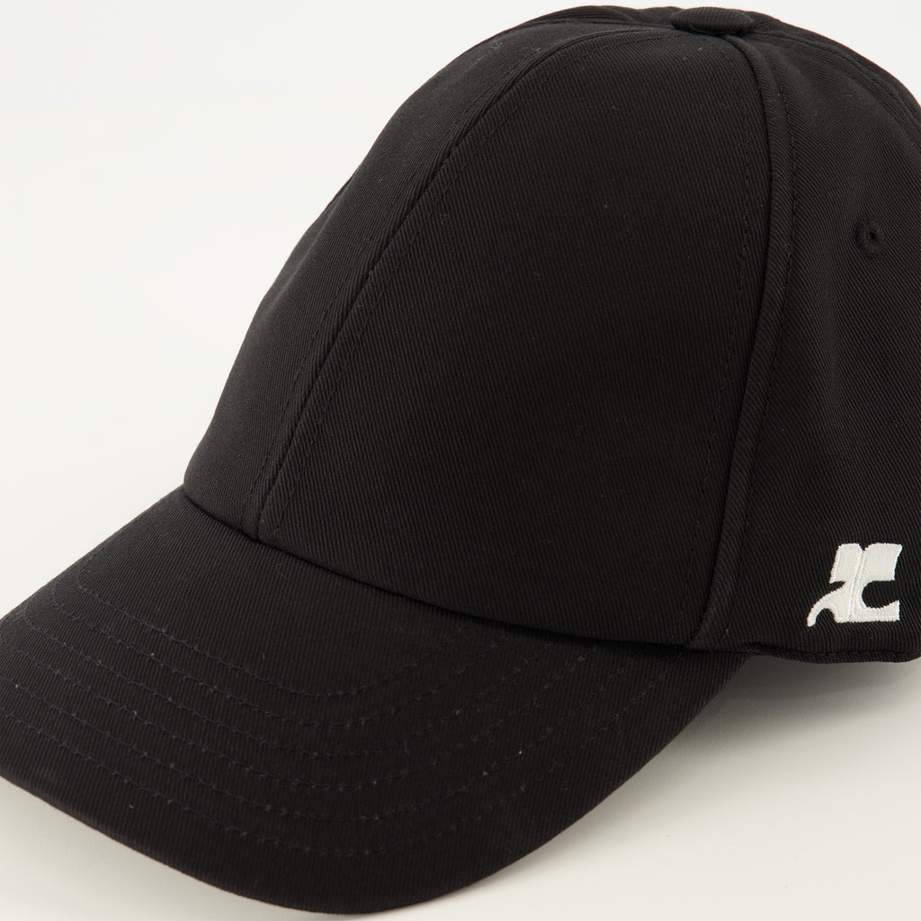 Chapeaux, casquettes et bonnets Casquette AC noir Courrèges Noir Femme