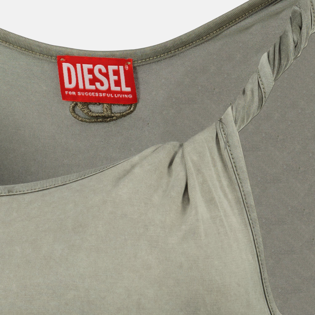 Image de l'article Débardeur T-Twy kaki de la marque Diesel pour Femme - Saison Printemps-Été 2026 - Vue détaillée_1