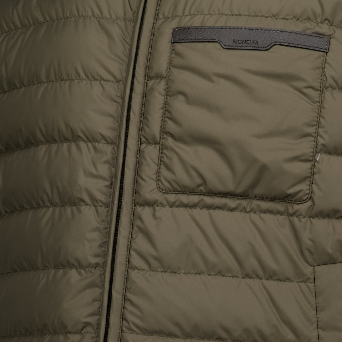 Vestes Veste Thaldrik kaki Moncler Vert Homme