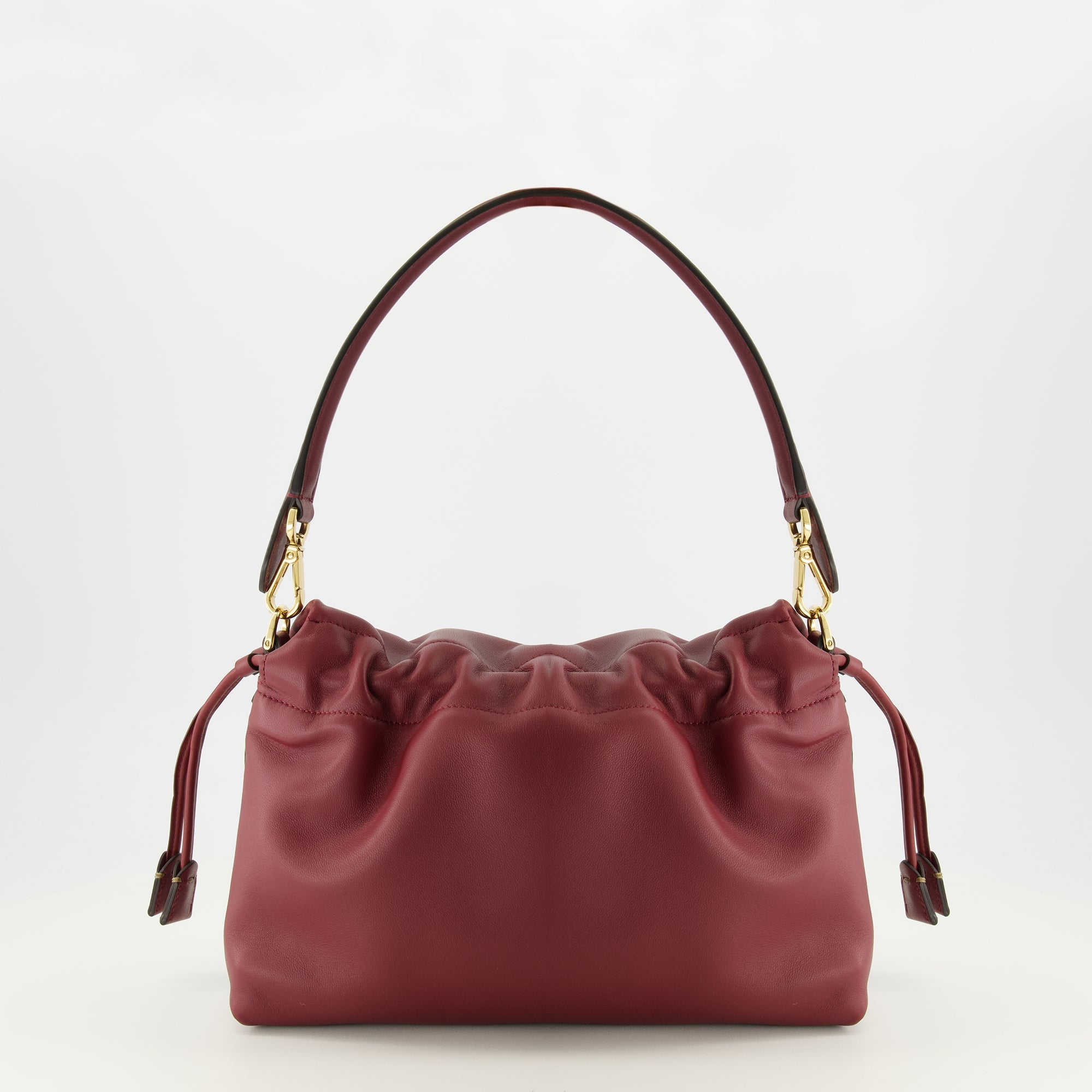 Sacs à main et épaule Mamma Baguette Bag Médio Bordeaux Fendi Bordeaux Femme