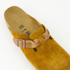 Chaussures ouvertes Mules Boston Braided Birkenstock Marron Femme