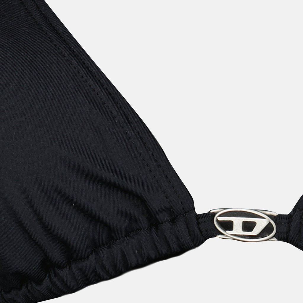 Image de l'article Haut de bikini Elettra en nylon noir de la marque Diesel pour Femme - Saison Printemps-Été 2026 - Vue détaillée_1