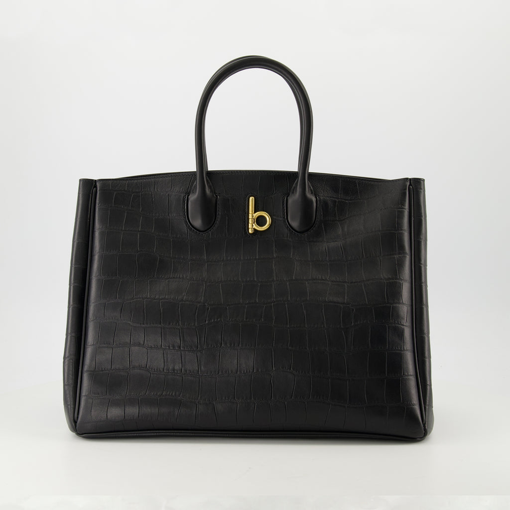 Tote bags Rocking Horse Tote Bag Burberry Black Femme