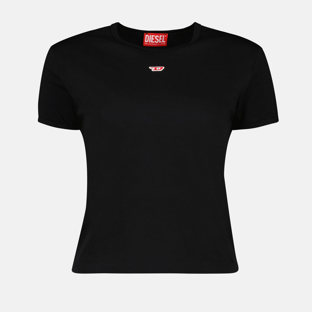T-shirts T-shirt T-Uncuntie-long Diesel Black Femme