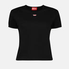 T-shirts T-shirt T-Uncuntie-long Diesel Black Femme