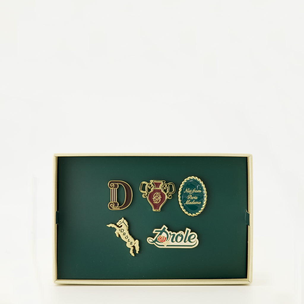 ブランドDrole De Monsieurのメンズ用Pin's Racingボックスの画像 - 秋冬2025 - 前面ビュー