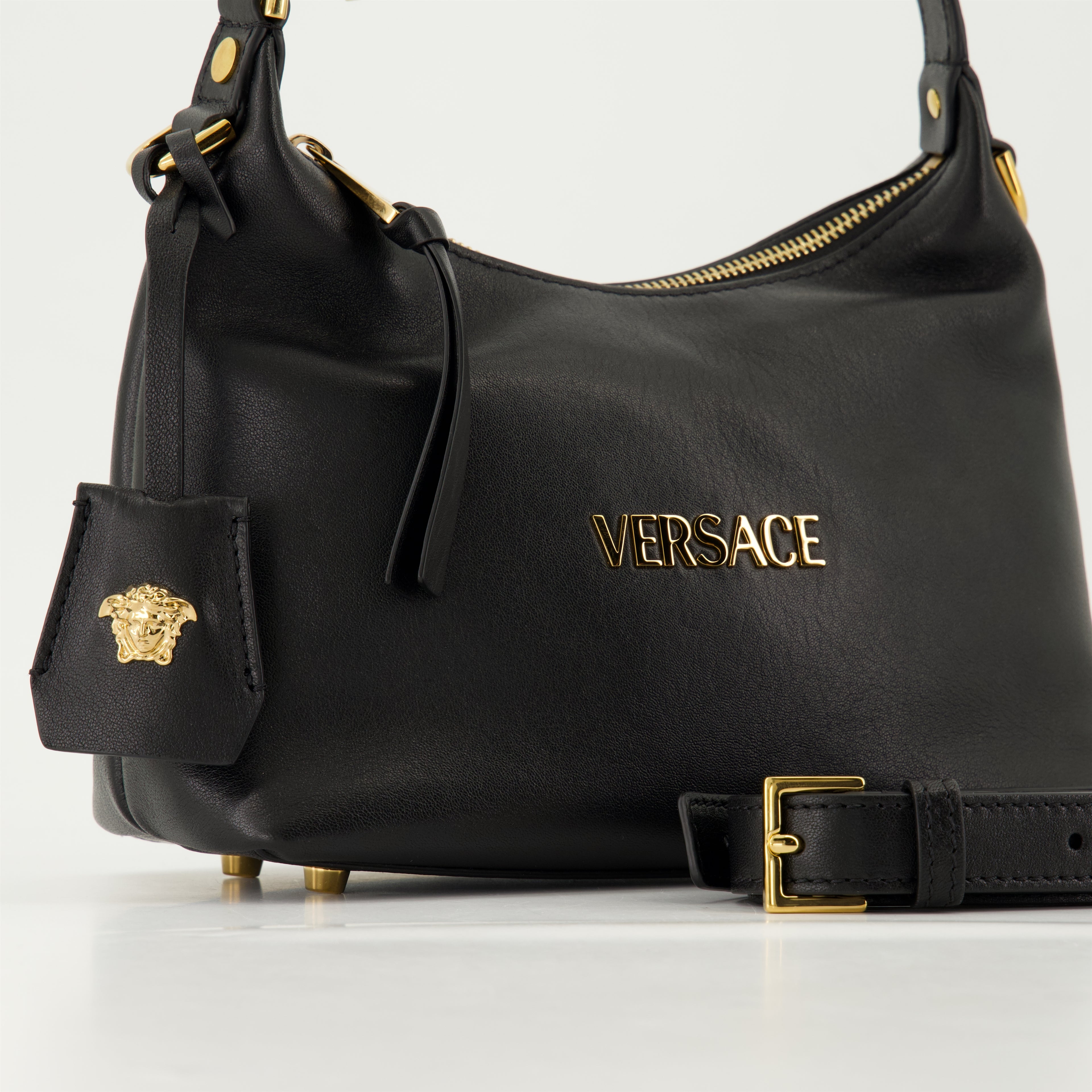 핸드백 및 숄더백 호보 백 Versace 검은색 Femme