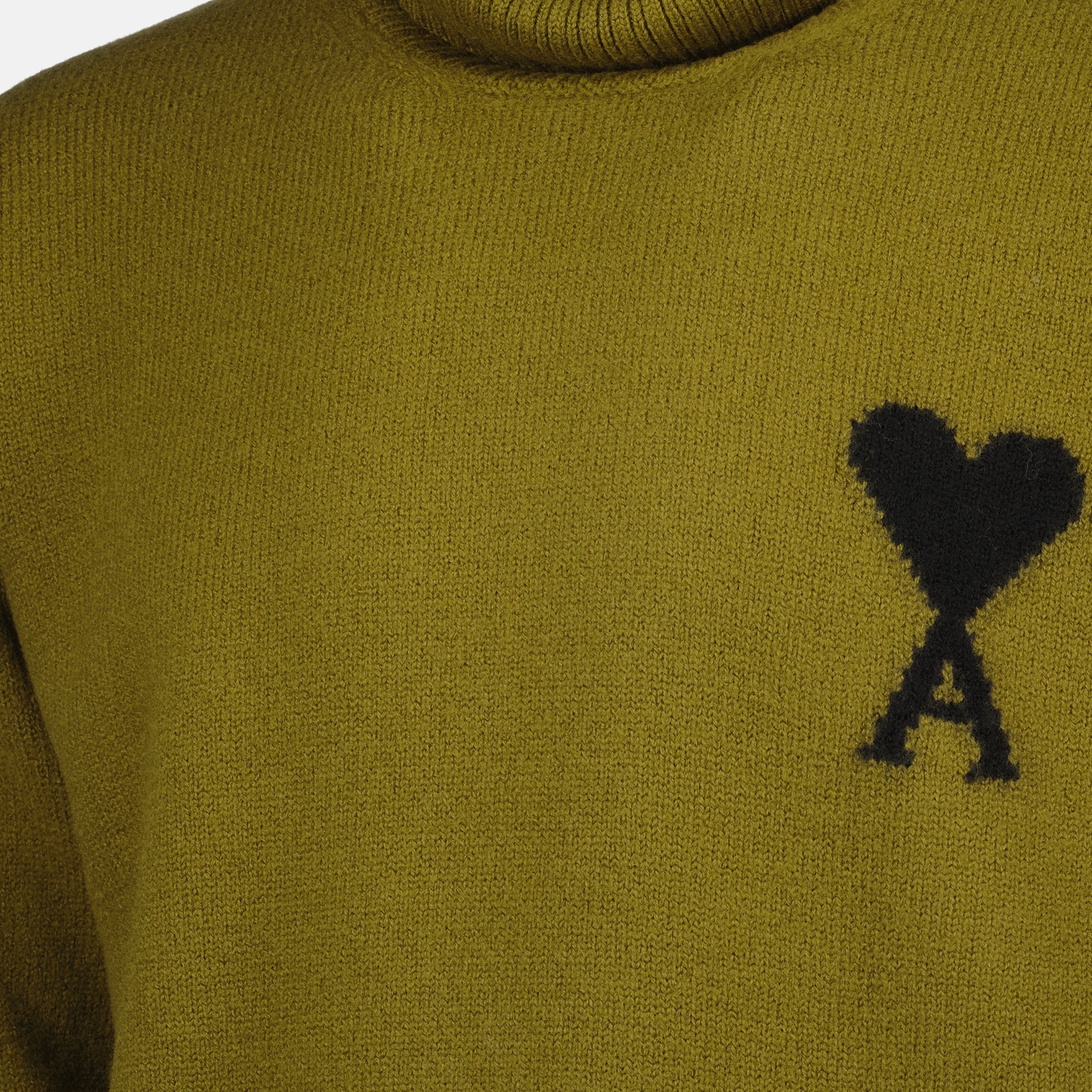 Image de l'article Pull Ami de coeur de la marque Ami PARIS pour Unisex - Saison Automne-Hiver 2025 - Vue détaillée_3