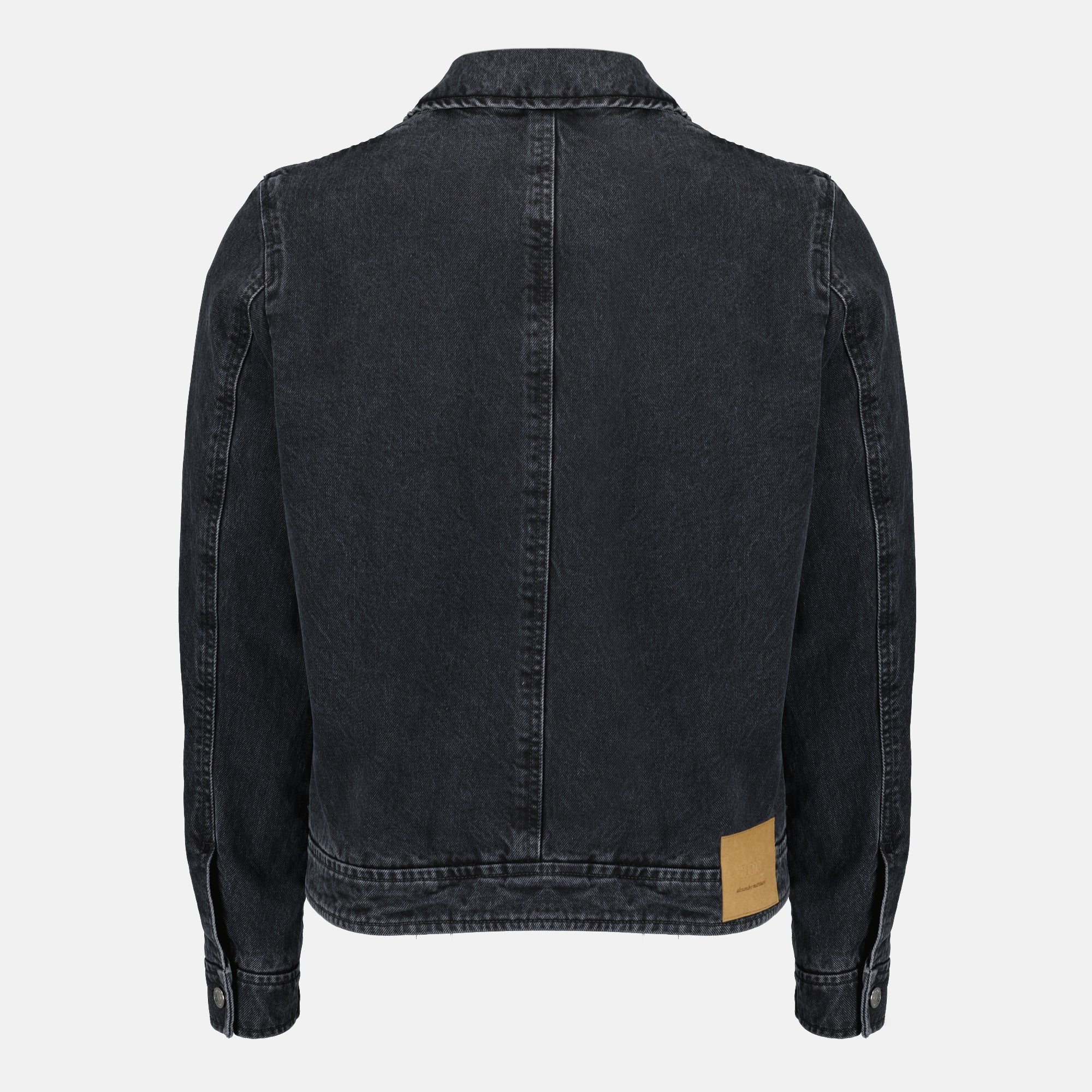 Vestes Veste zippée en denim noir Ami PARIS Noir Homme