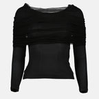 Bild des Sonora Oberteils von der Marke Christopher Esber für Frauen - Herbst-Winter 2025 - Vorderansicht