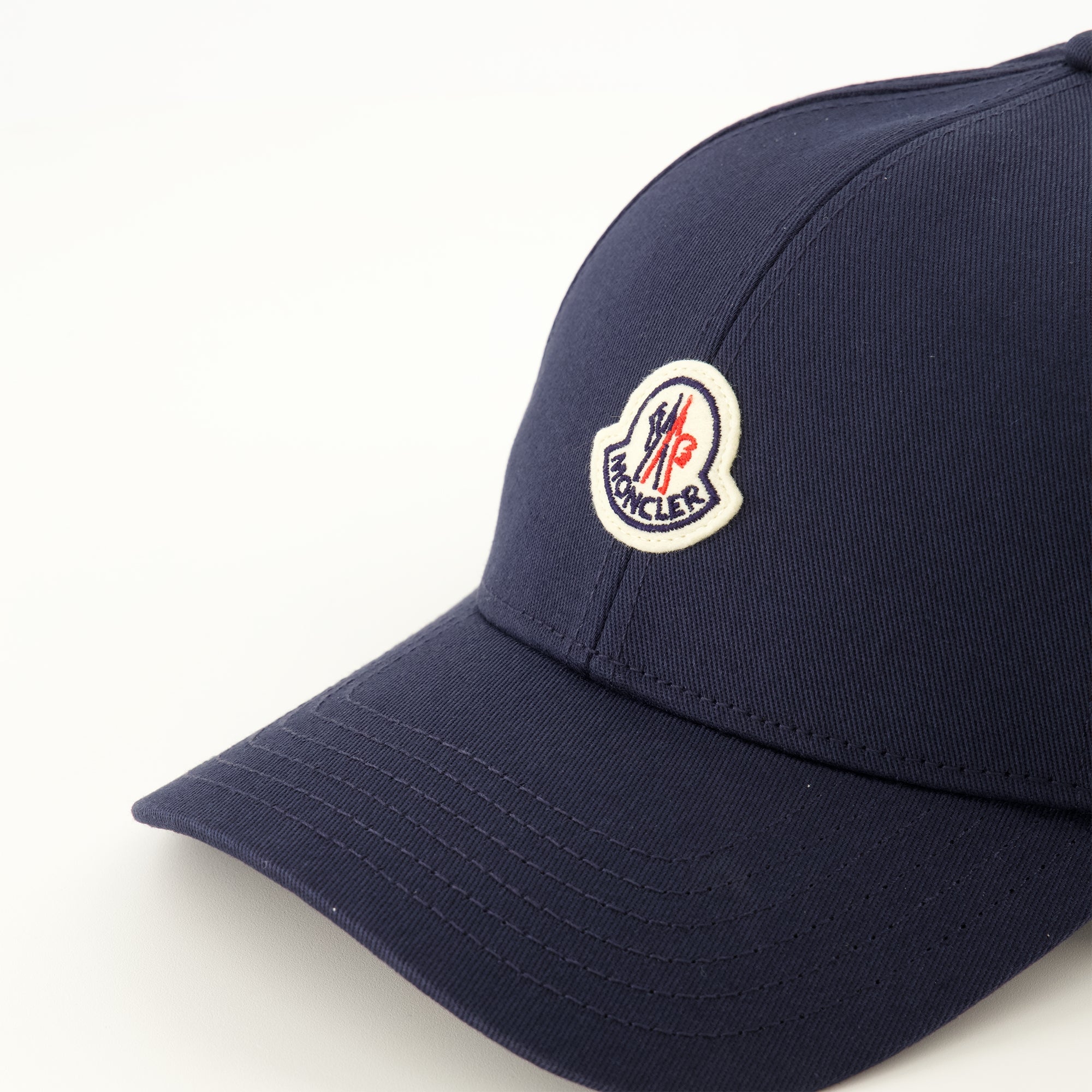 Chapeaux, casquettes et bonnets Gorra de algodón azul marino Moncler Bleu foncé Homme