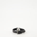 Schmuck Bracelet VLogo en cuir Valentino Garavani Schwarz Homme