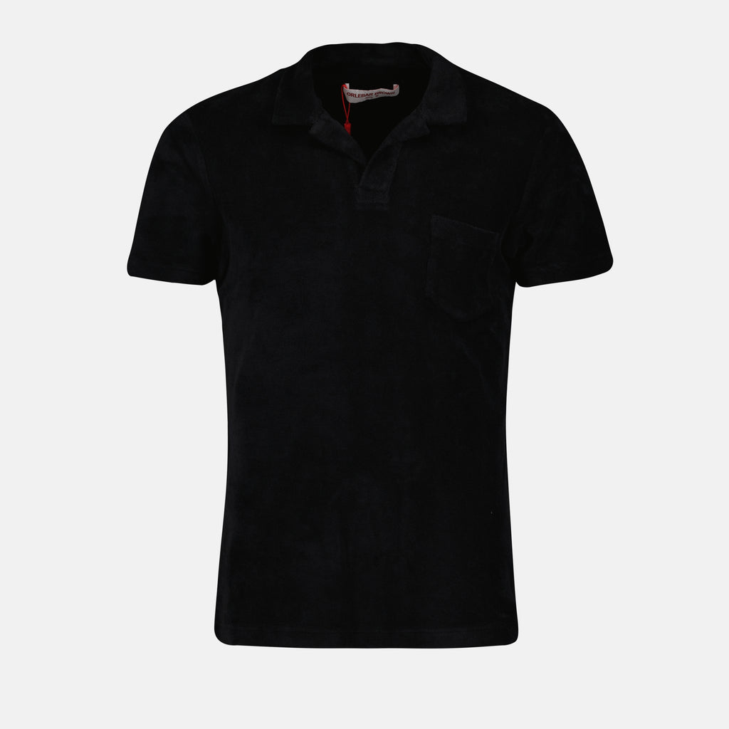 Polos Polo Terry Orlebar Brown Noir Homme