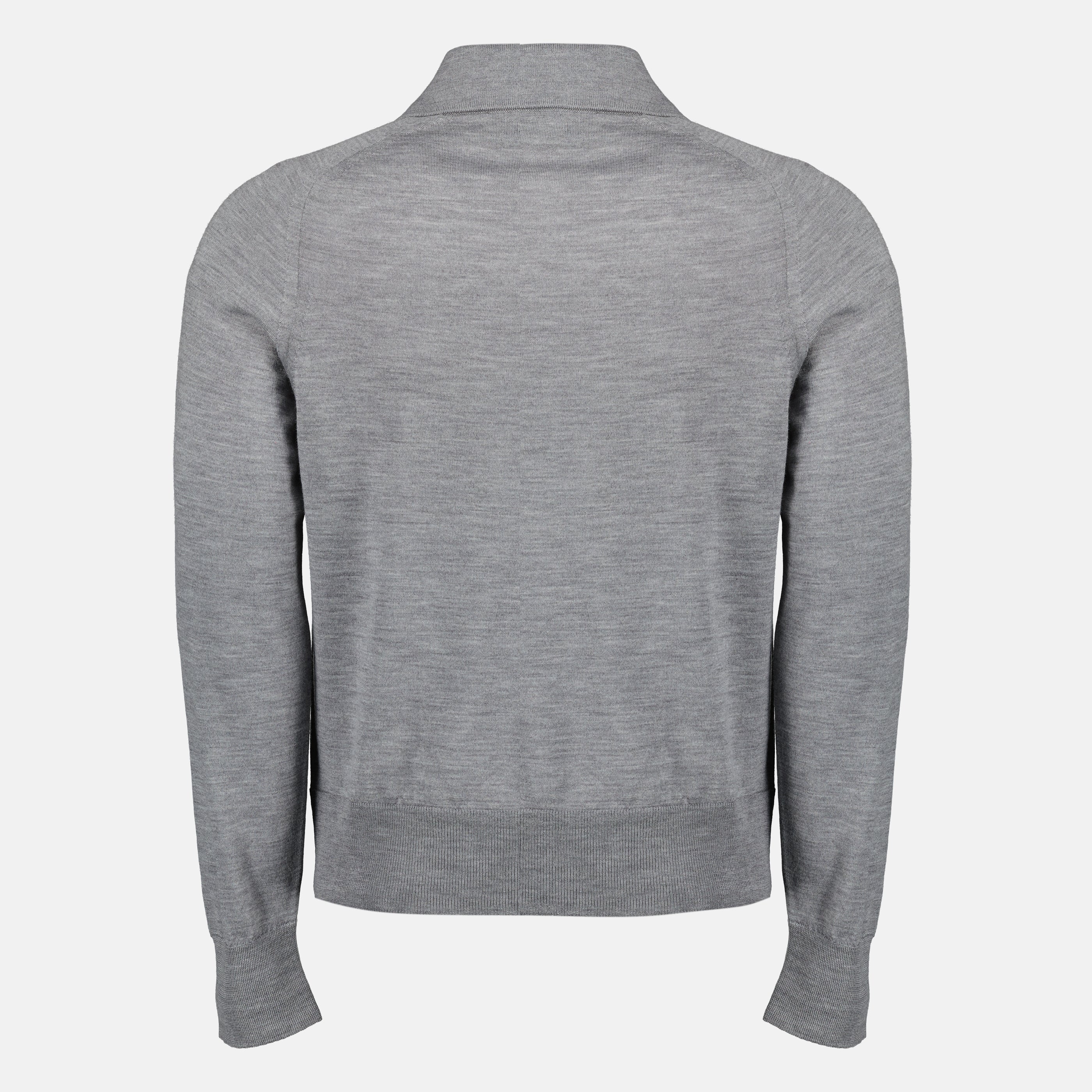 Chemises Cardigan gris en laine Ami PARIS Gris Homme