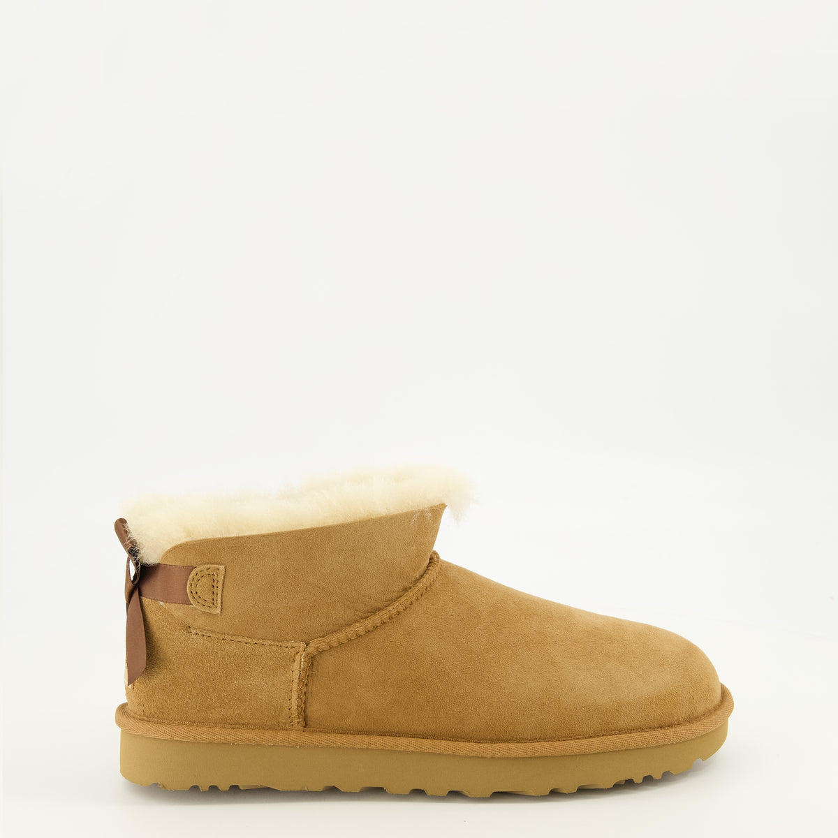 Bottines Bottes Ultra Mini Bailey Bow marron Ugg Marron Femme