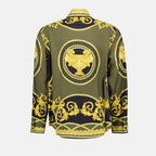 シャツ バロッコシャツ Versace 黒 Homme