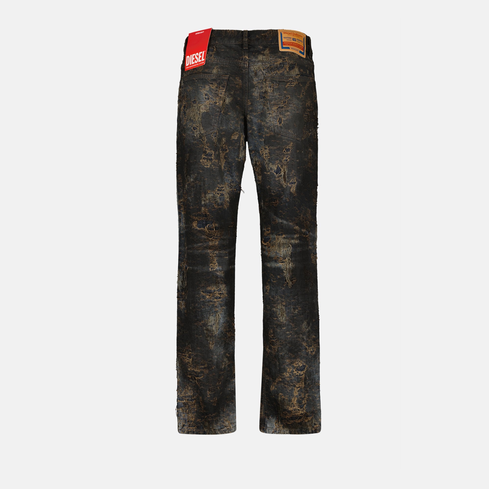 팬츠 Jean D-Arker-FSF Diesel 회색 Femme