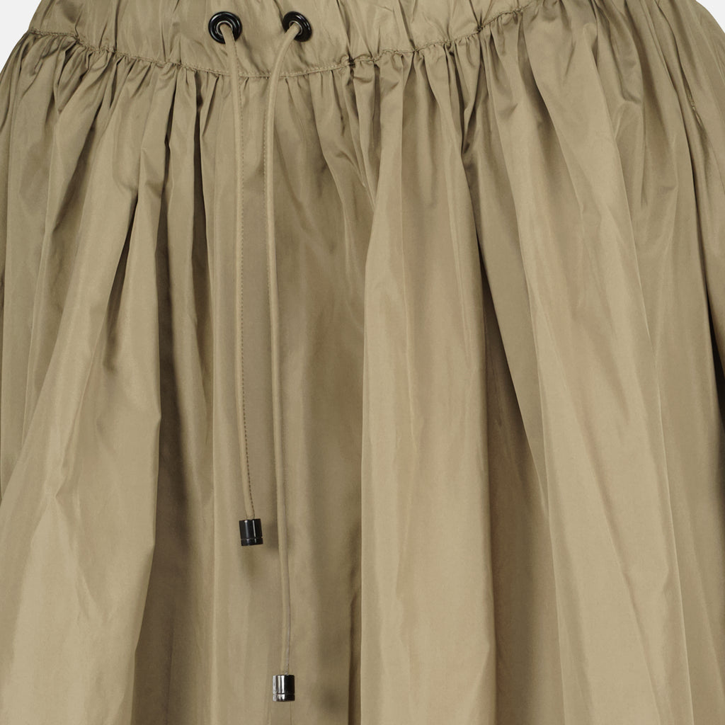 Immagine della gonna midi kaki del marchio Max Mara per donna - Stagione Primavera-Estate 2026 - Vista Dettagliata 1