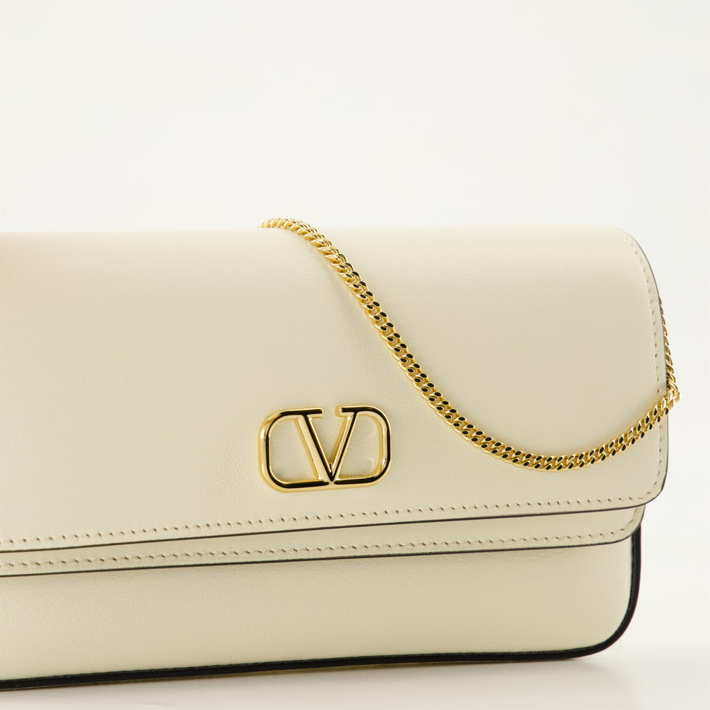 Umhängetaschen Mini sac bandoulière VLogo Signature Valentino Garavani Weiß Femme