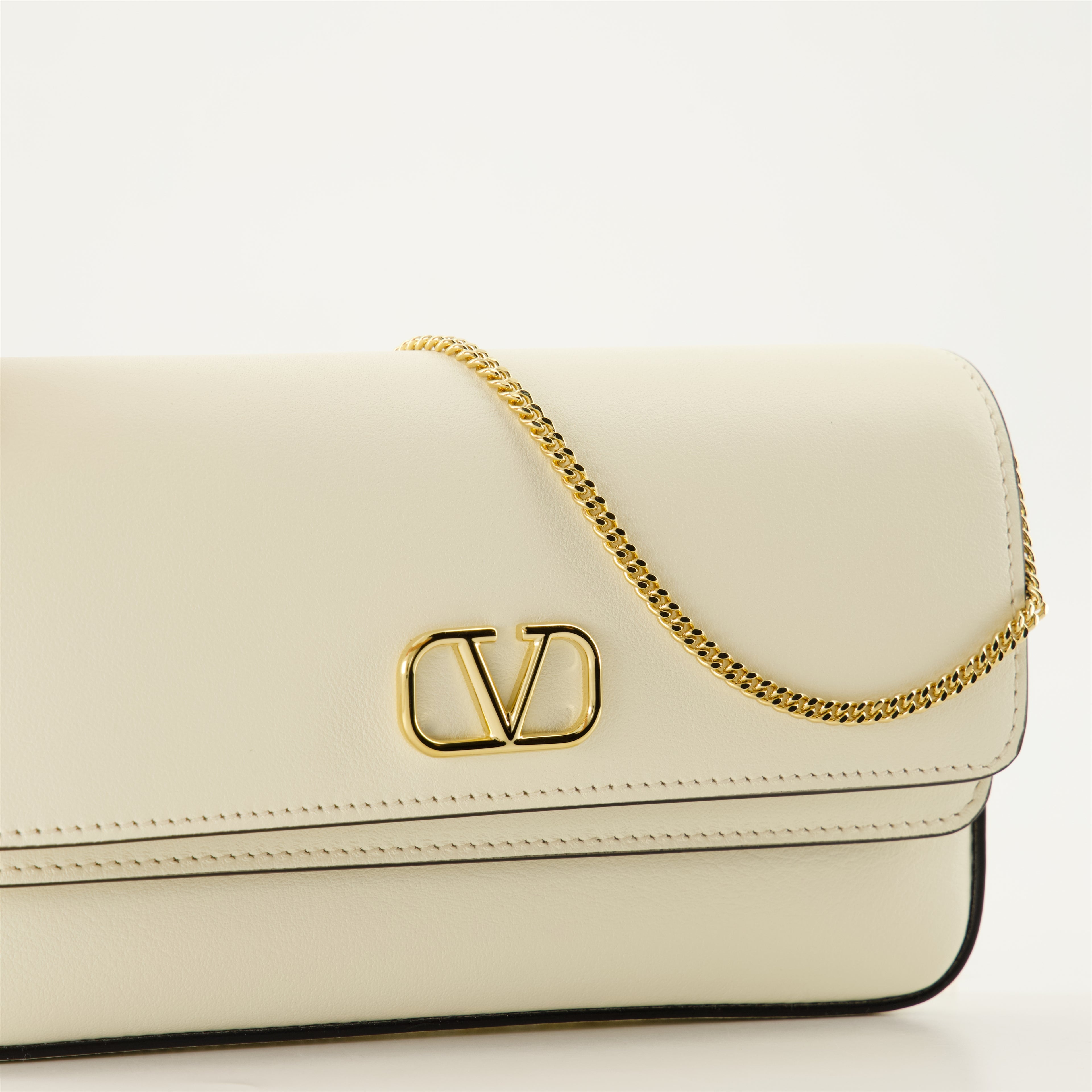 Umhängetaschen Mini sac bandoulière VLogo Signature Valentino Garavani Weiß Femme