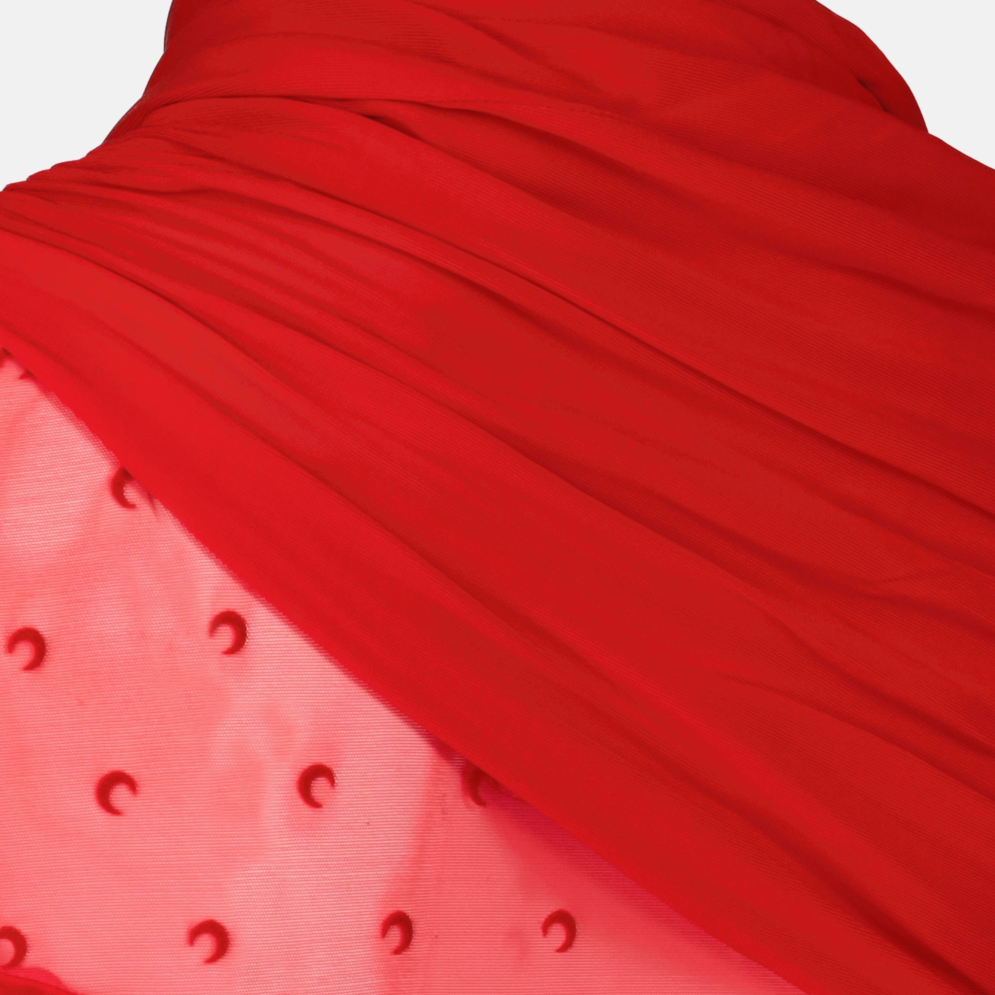 Tops Top in Jersey Rosso Drappeggiato Marine Serre Rouge Femme