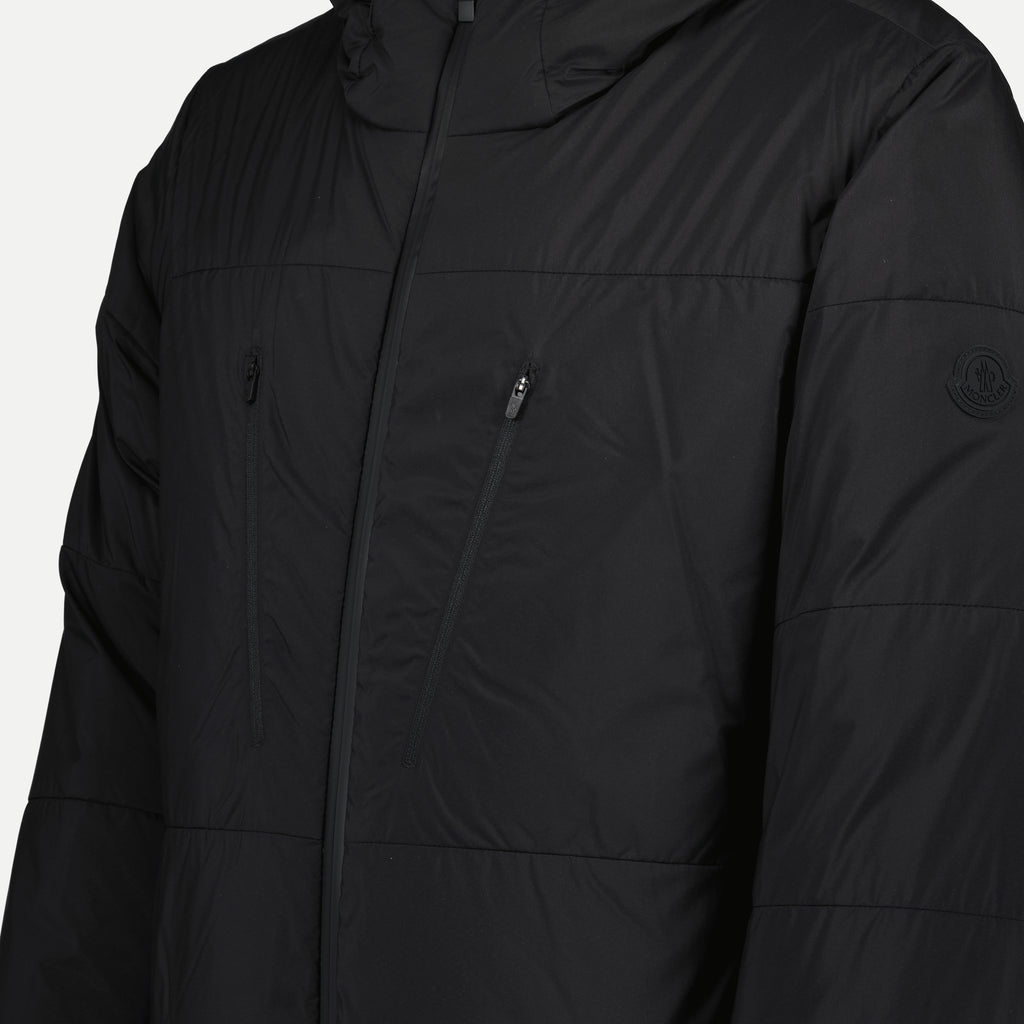 Coats Hutte Down Jacket Moncler Black Homme