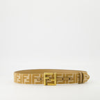 Gürtel Wendbarer FF Gürtel Fendi Braun Femme