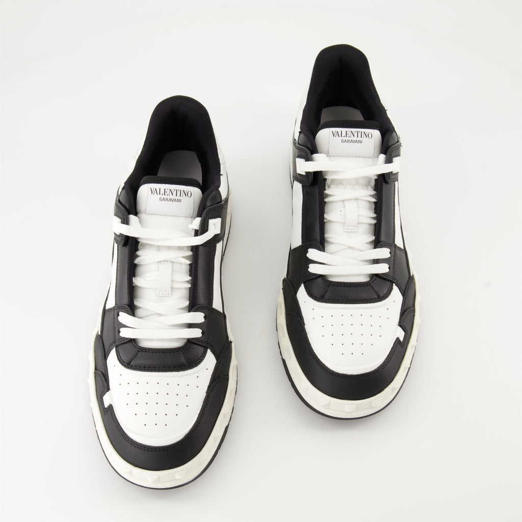 Sneakers Baskets Freedots Valentino Garavani Black Homme