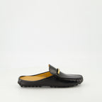 Offene schuhe Gommino Loafers Tod's Schwarz Femme