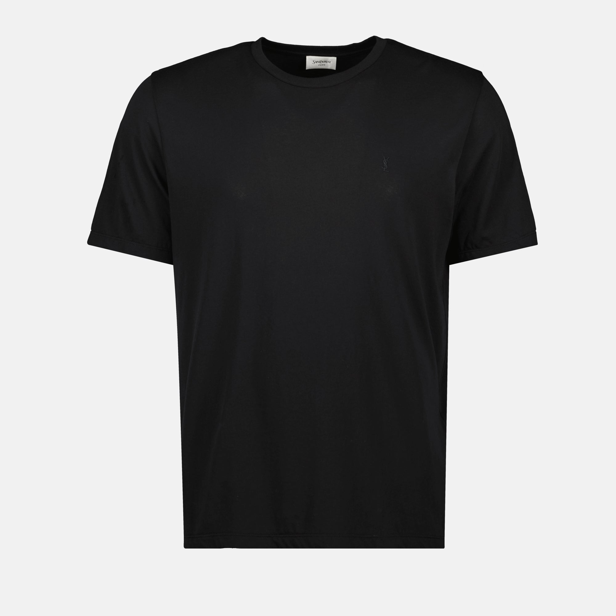 Image of the Cassandre T-shirt by Saint Laurent for Men - Autumn-Winter 2025 - Front View